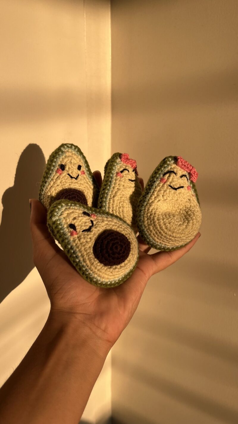 crochet keychain price, Avocado keychain, crochet keychain